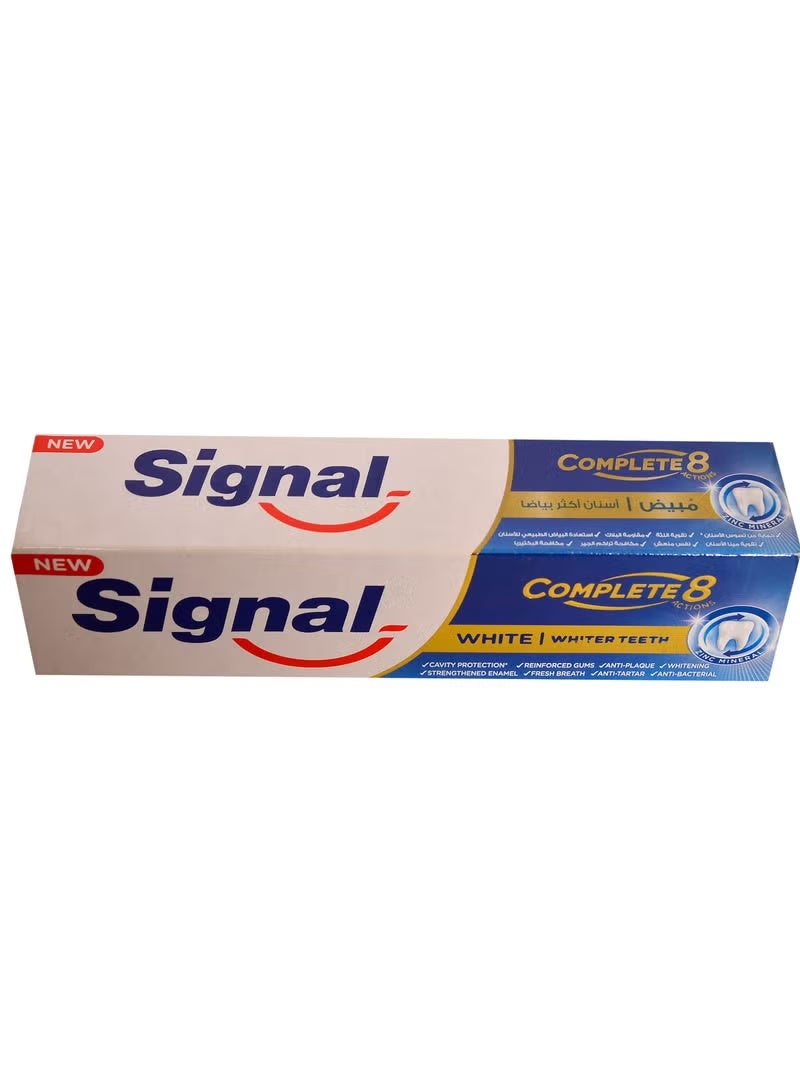 Signal Complete 8 Whitening Toothpaste75ml